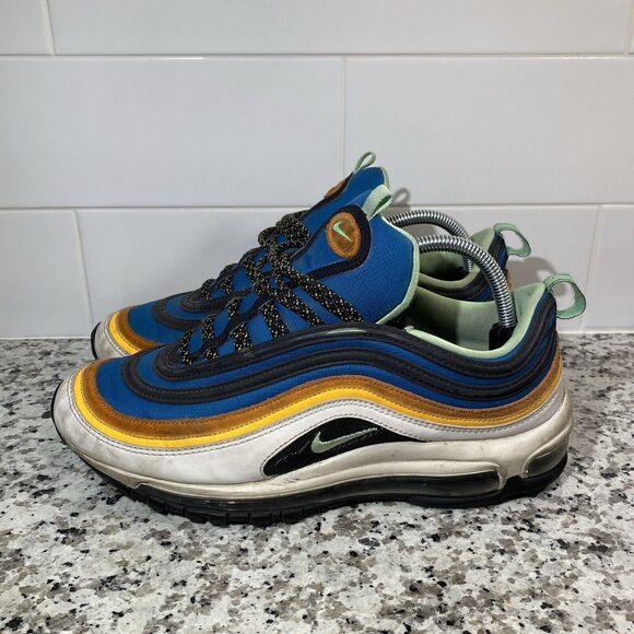 Nike Other - Nike Mens Air Max 97 CZ7868-300 Blue Casual Shoes Sneakers Size 10